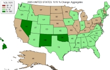 Demand Change Maps