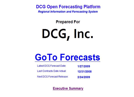 The David Chereb Group Forecasting Platform